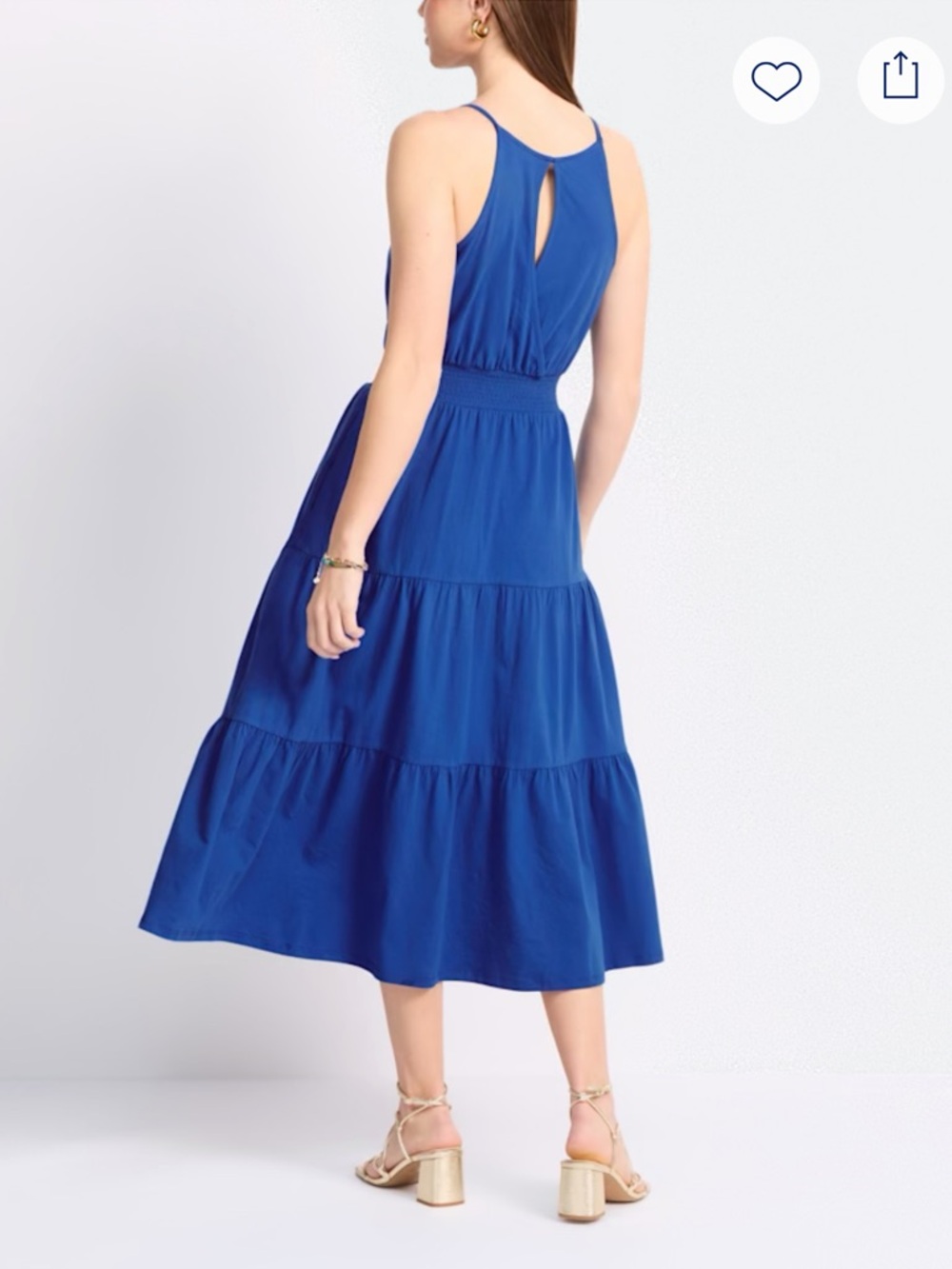 Market & Spruce Marea Halter Neck Dress XL - Picture 3 of 5